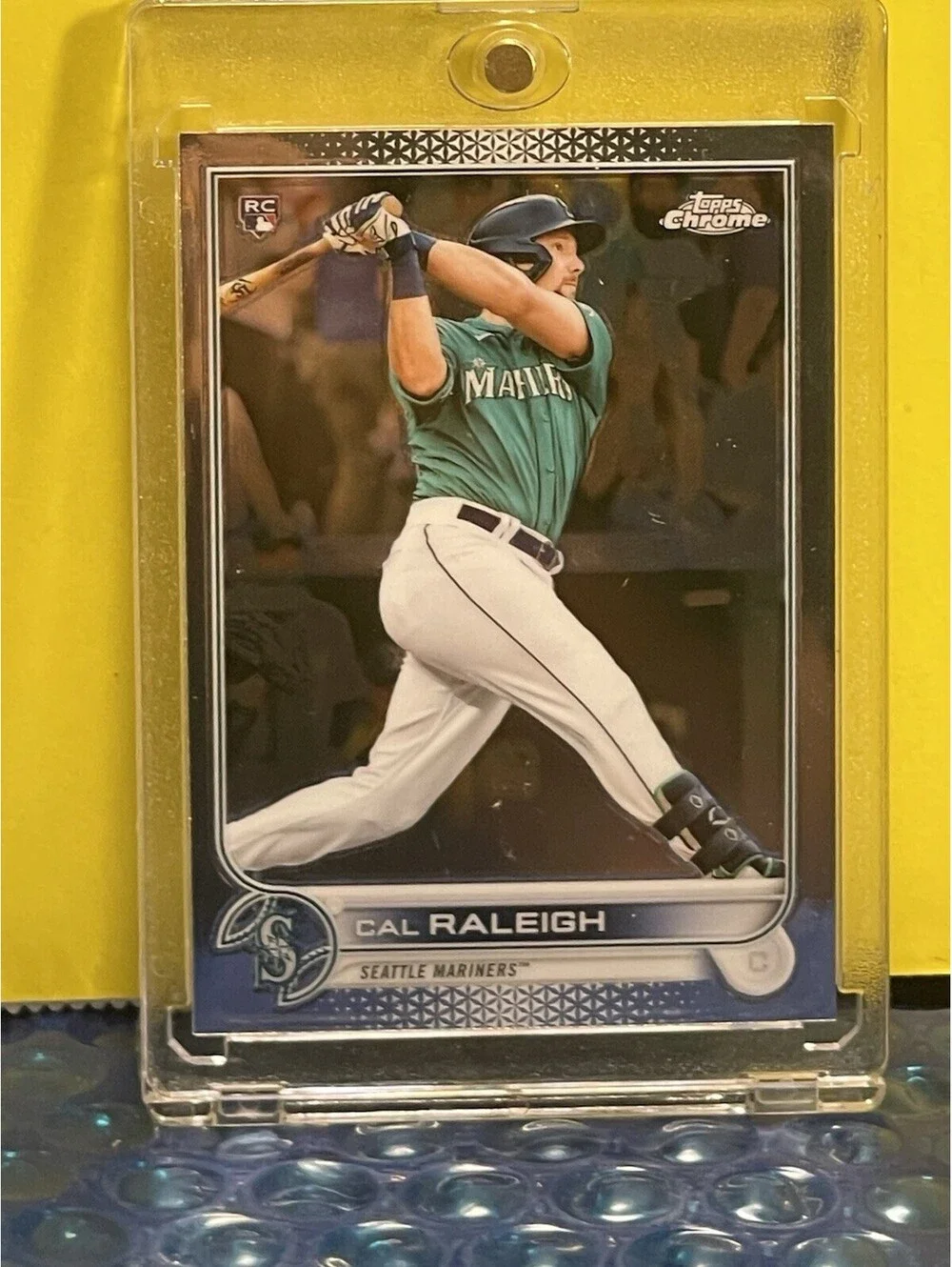 2022 Topps Chrome Cal Raleigh Rookie Card BIG DUMPER! Investment Card!
